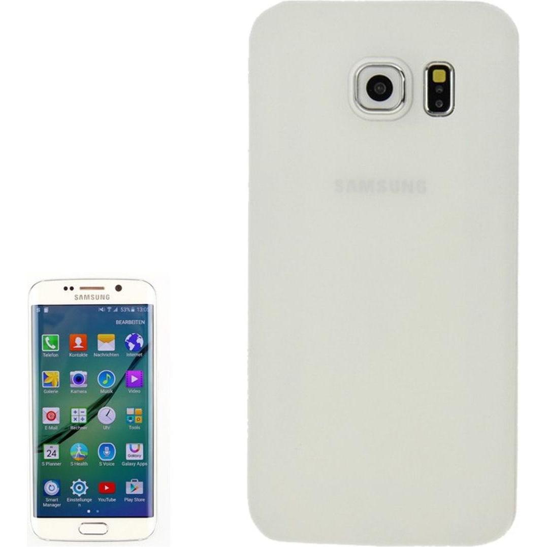 König Design Schutzhülle Case Ultra Dünn 0,3mm für Handy Samsung Galaxy S6 Edge Weiss (Samsung Galaxy S6 Edge), Smartpho...