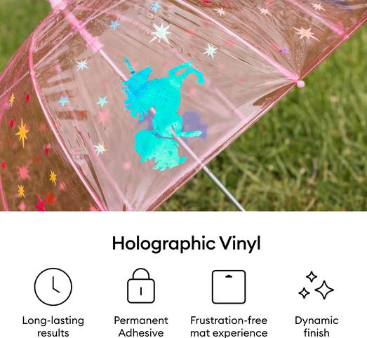 Produktbild Cricut Vinylfolie Holographisch 30.5 x 122 cm, 1 Stück