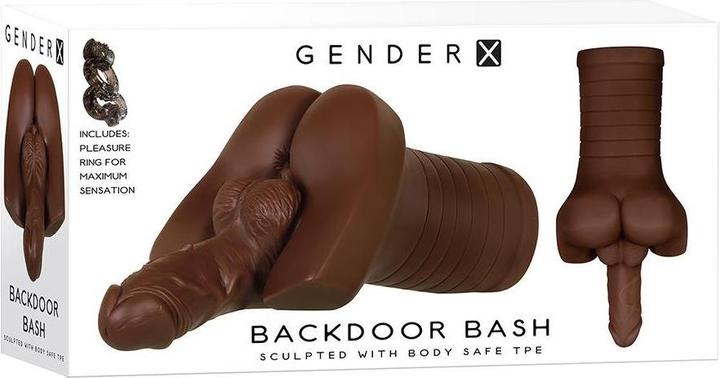 Produktbild Gender X Backdoor BASH Love Dolls Brown One Size