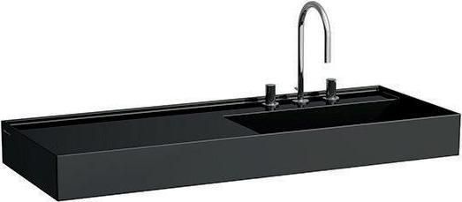 Actual product image Laufen Wash basin KARTELL 1200x460mm drain rl o ÜL 1 HL version we LCC (460 mm, 1200 mm)