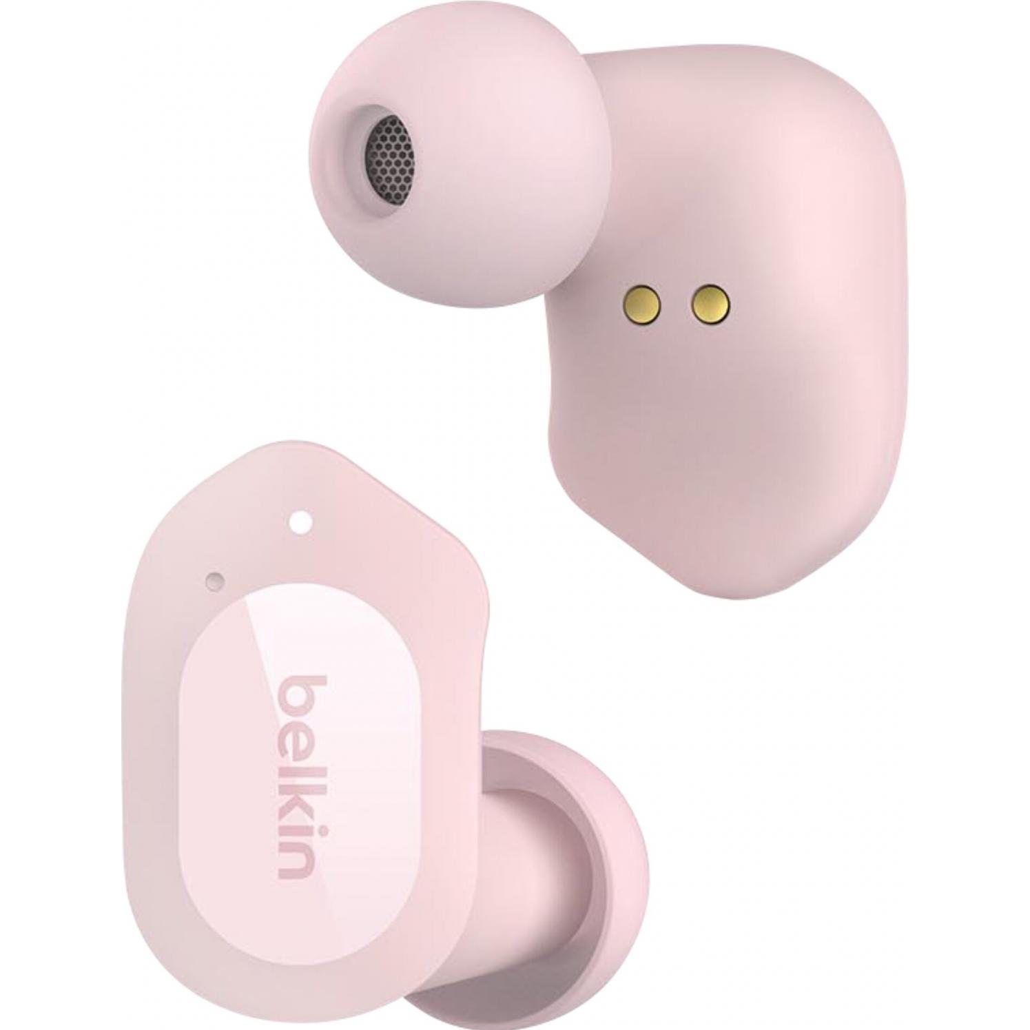 Belkin Soundform Play In-Ear (ANC, 8 h, Kabellos), Kopfhörer, Rosa
