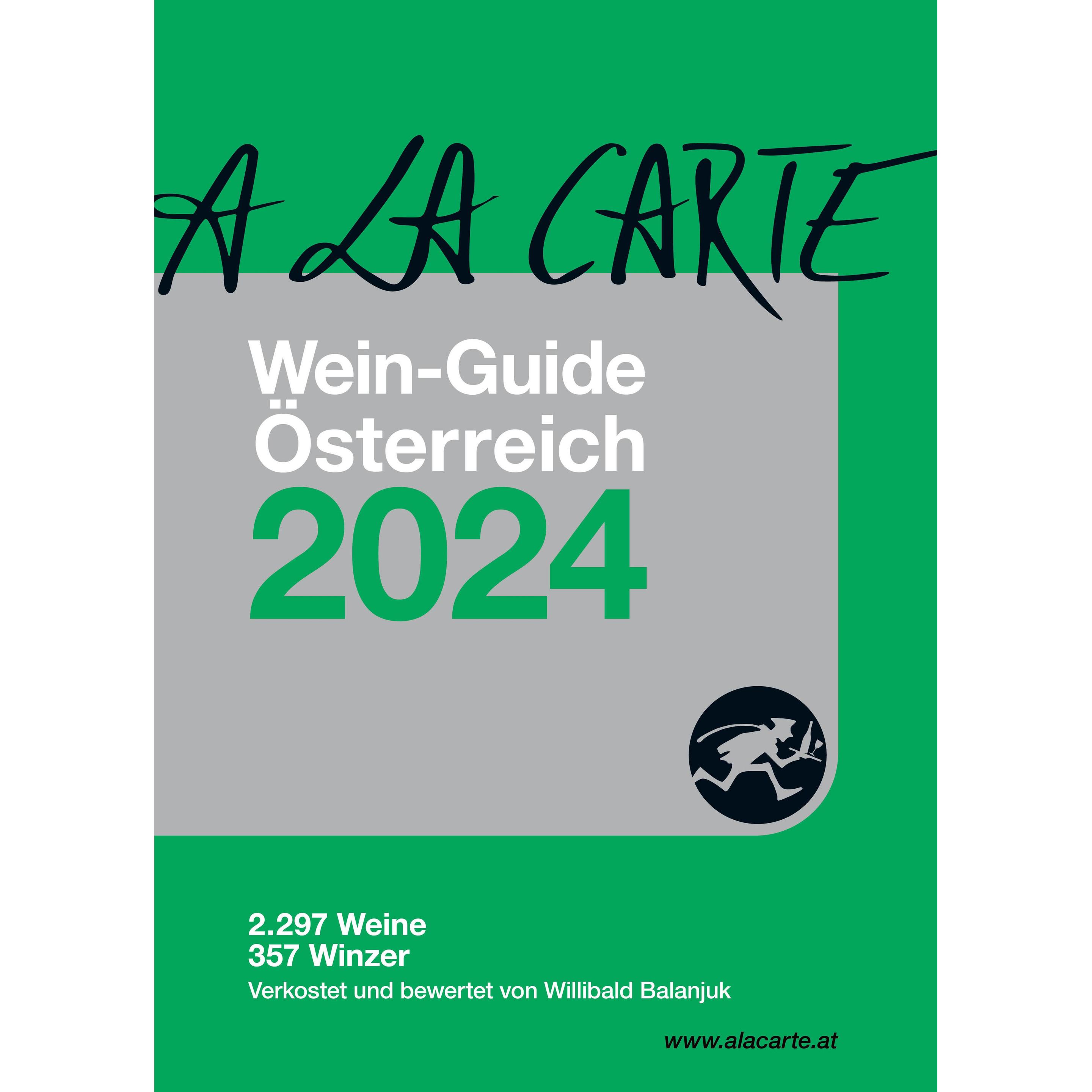 Thumbnail - A la Carte Wein-Guide Österreich 2024, Ratgeber von Christian Grünwald