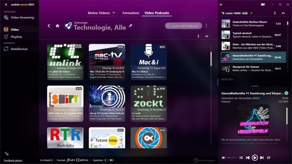 Produktbild Avanquest Audials Movie 2023 (Code in a Box) (2022, Deutsch)