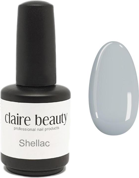 Produktbild Claire Beauty Shellac Light Grey (UV-Gel Lack)