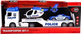 Produktbild Rapid wheels Autotransporter Polizei+Auto+Hubschrauber