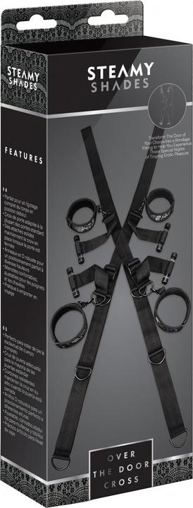 Actual product image Steamy Shades Over The Door Cross