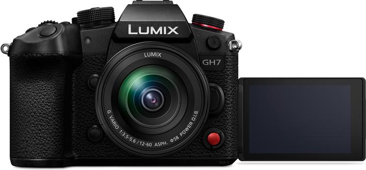 Produktbild Panasonic GH7Body + Lumix 12-60mm f/3.5-5.6 (12 - 60 mm, 26.50 Mpx, Micro Four Thirds)