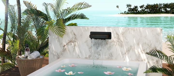 Actual product image Chris Bergen Bath spout