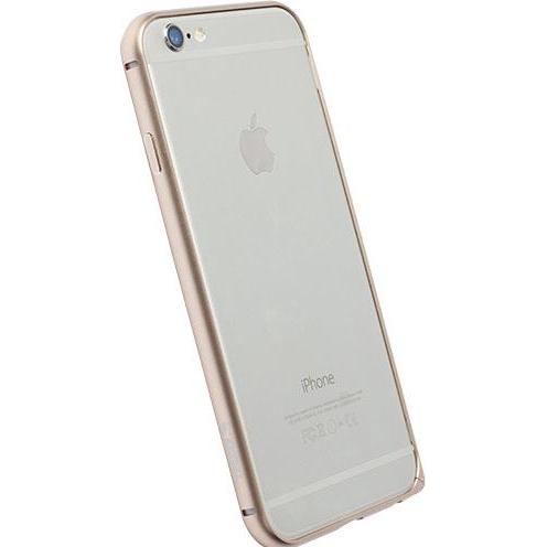4G Systems Krusell Alu Bumper Sala für Apple iPhone 6 Plus, Gold (Apple iPhone 6 Plus), Smartphone Hülle, Gold