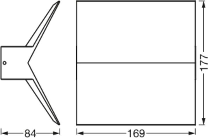 Immagine prodotto Osram Parete BAT STILE ENDURA (580 lm, IP44)