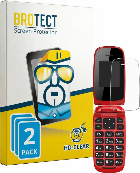 Produktbild BROTECT Schutzfolie für Chakeyake R341 Displayschutz Displayschutzfolie Folie Klar Transparent