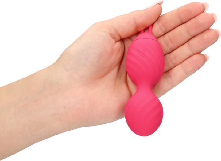 Produktbild Shots Vibrating Egg with Remote Control - Strawberry Red