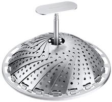 Westmark Dünsteinsatz m. Silikonfüssen, klein, verstellbar sb (Metal, Plastic)