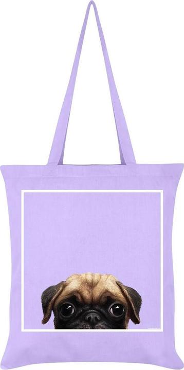 Produktbild Inquisitive Creatures Tragetasche mit MopsMotiv (20.27 l)