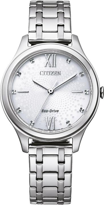Actual product image Citizen EM0500-73A Eco Drive Ladies 30mm 5ATM (Analogue wristwatch, 30 mm)