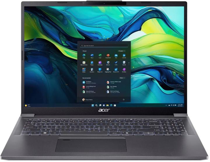 Produktbild Acer Aspire 16 (16", 1000 GB, 32 GB, Nummernblock, Intel Core Ultra 7 155H)