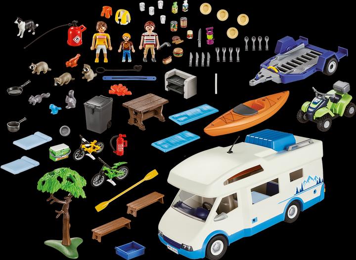 Image du produit Playmobil Camping Aventure (9318, Playmobil Family Fun)