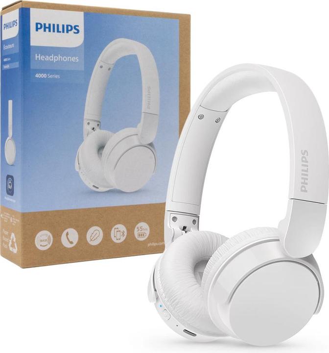 Image du produit Philips TAH4209WT/00 (pas de réduction du bruit, 25 h, Sans fil)