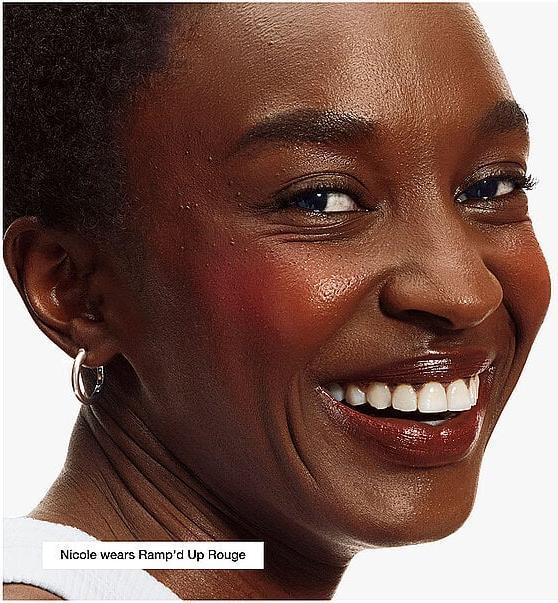 Actual product image Clinique Chubby Stick - Cheek Color Balm 08 Ramp'd Up Rouge (08 Ramp'd Up Rouge)