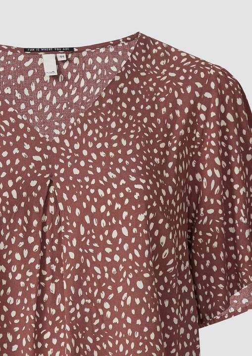 Immagine prodotto s.Oliver Bluse Viskose Bluse mit All-over-Print (48)