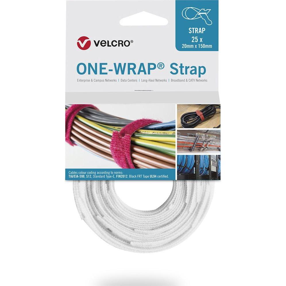 Velcro brand, Kabelbinder, Professional Markenkabelbinder (Kunststoffkabelbinder, 330 mm, 25 Stk.)