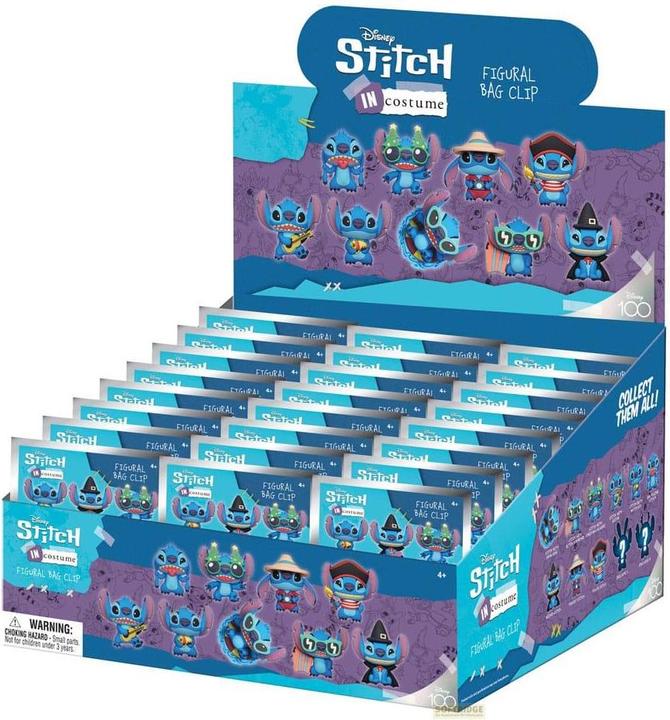 Produktbild Monogram Int. Lilo & Stitch 3D PVC-Taschenanhänger Kostüme Serie 3 Display (24)