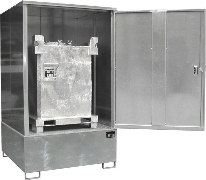 Produktbild Bauer Südlohn Gefahrstoff-Schrank GS-4, feuerverzinkt (147.50 cm, 241 cm)
