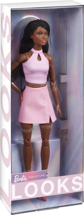 Image du produit Barbie Signature Looks 21 - Tall, Braids, Pink Skirt Outfit