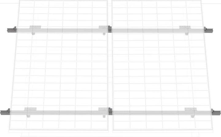 Actual product image EcoFlow Bracket for Pitched Roof (Solar system mounting material)