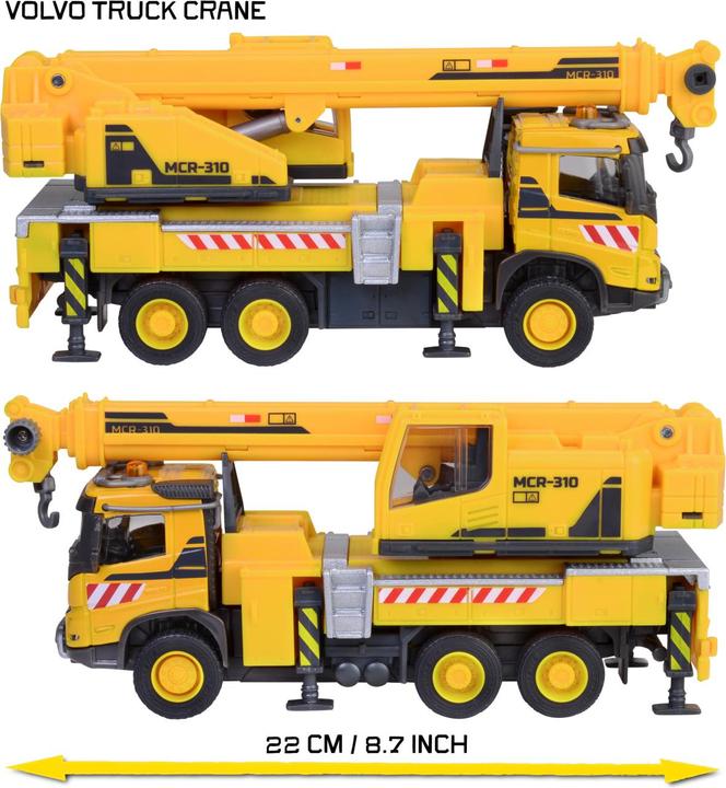 Actual product image Majorette Volvo Truck Crane
