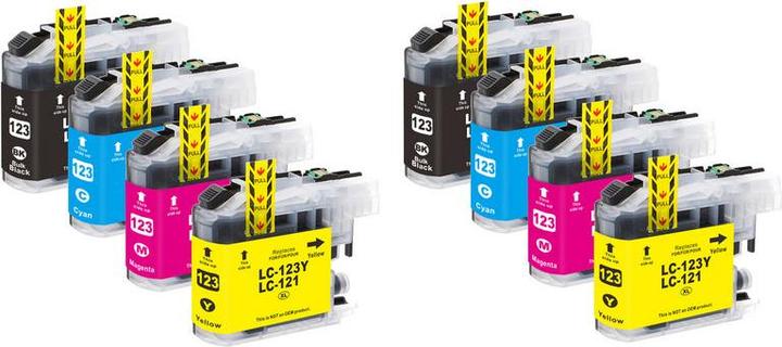 Actual product image Hermex Compatible Ink Cartridge XL for Brother MFC-J6920DW (M, Y, C, FC)