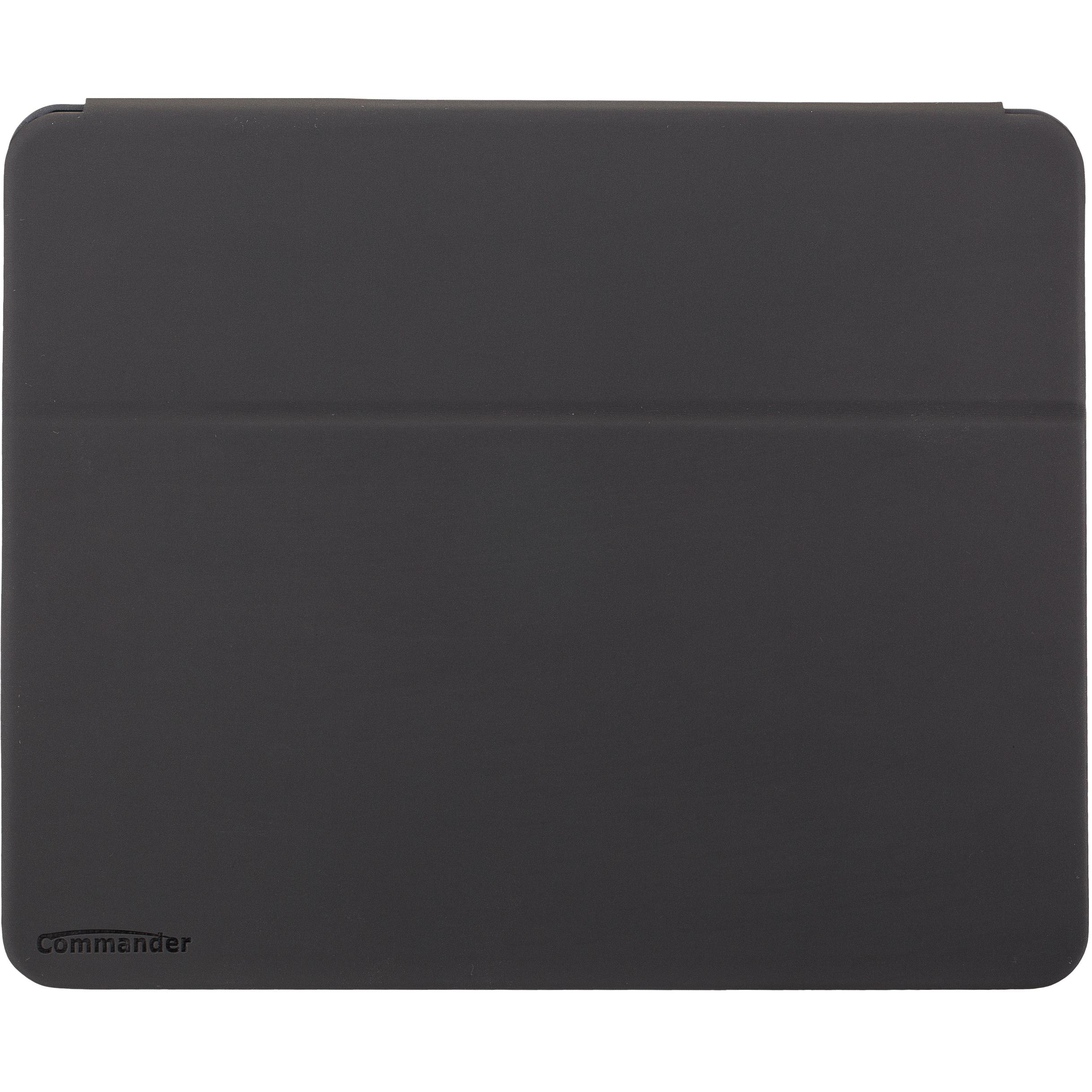 Peter Jäckel COMMANDER - Flip-Hülle für Tablet - Schwarz - 12.9" - für Apple 12.9-inch iPad P (IPAD PRO 12.9 2021), Tabl...