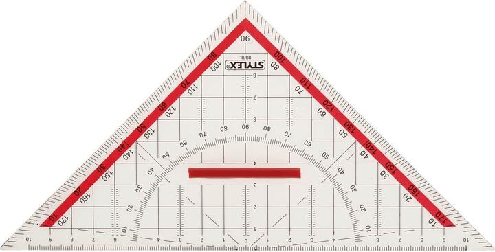 Actual product image Stylex Geometry triangle 22cm with handle 37110 (22 cm)