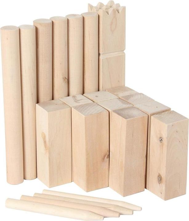 Immagine prodotto Goki Gioco degli scacchi KUBB Vikings Medium