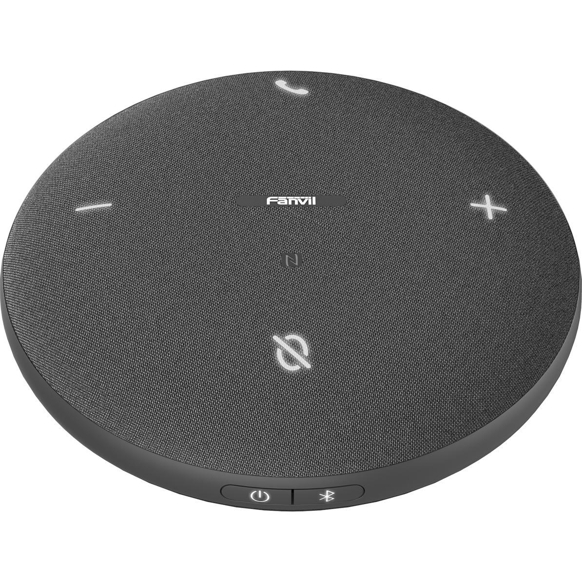 Fanvil Speakerphone CS30 (8 h, Akkubetrieb, Stromversorgung über USB), Bluetooth Lautsprecher, Schwarz