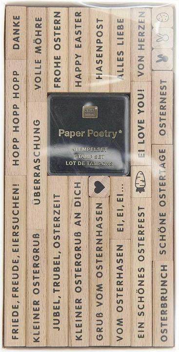 Image du produit Rico Design Kit de tampons XL "Joyeuses Pâques