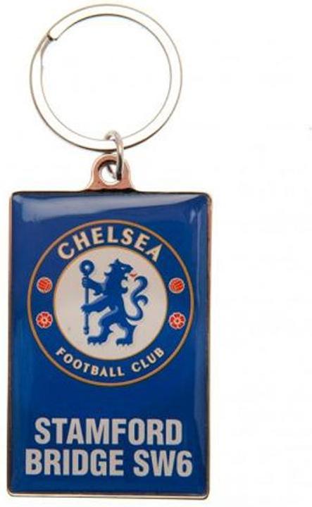 Actual product image Chelsea FC Stamford Bridge Crest Keyring