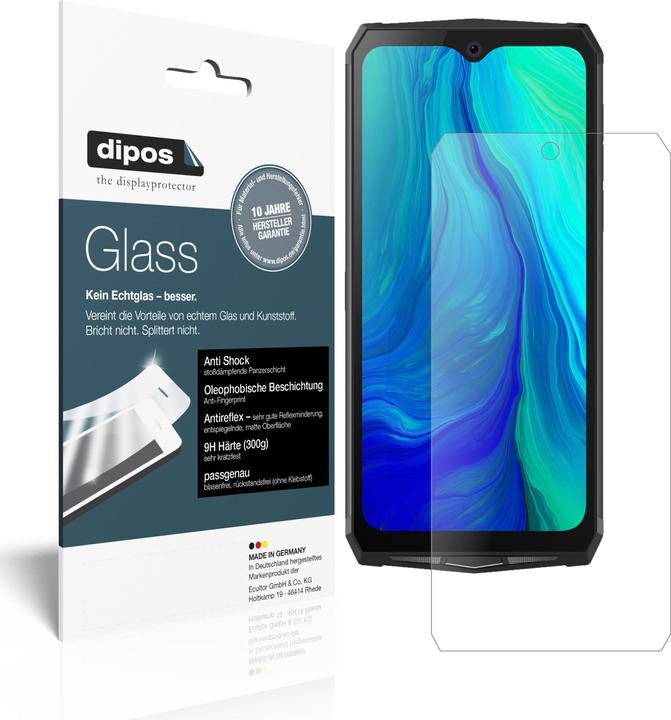 Actual product image Dipos Screen Protector Anti-Shock (1 pcs., Blackview BV9100)