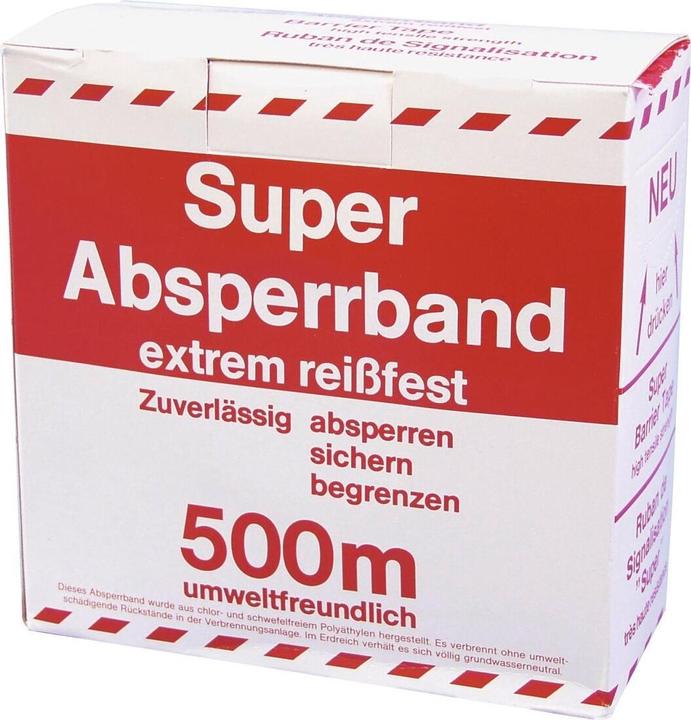 Produktbild Accessory Absperrband rot/weiss 500mx75mm