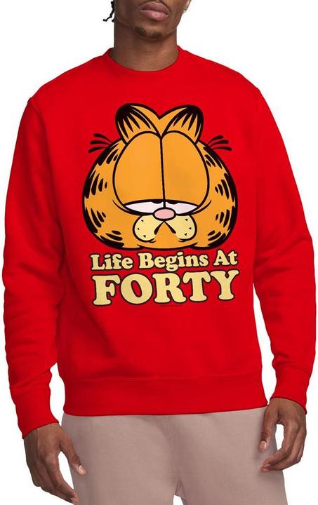 Produktbild Garfield Life Begins At Forty Sweatshirt (L)