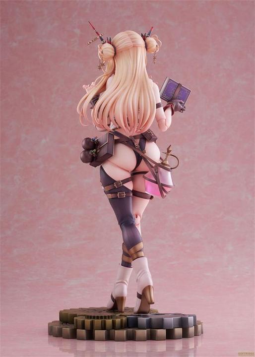Actual product image Nocturne Bamiru Illustration PVC Statue 1/6 Illustration by Kanko 33 cm