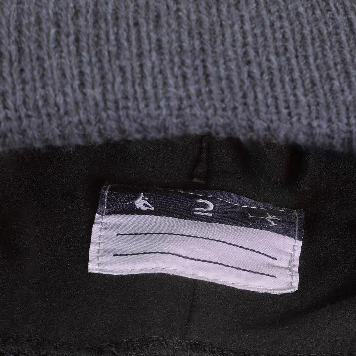 Actual product image Wedze Children's woollen hat - blue cord