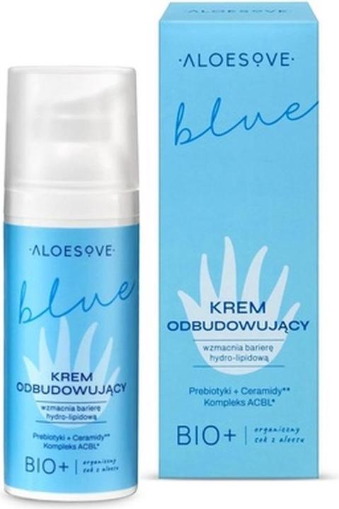 Actual product image Aloesove Regenerating Face Cream 50ml - Vegan, Moisturizing, Restoring Skin Barrier for Dry and Dehy (50 ml, Night cream)