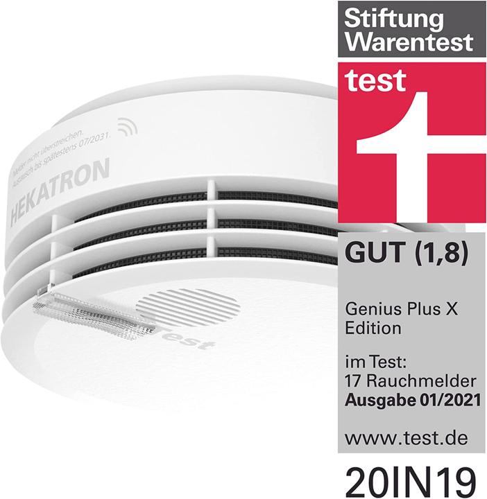 Actual product image Hekatron Smoke detector, single