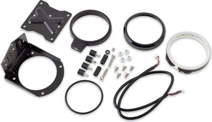 Actual product image Aqua Computer ULTITUBE D5 200 PRO expansion tank for D5 pumps