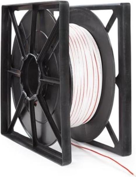 Actual product image Cables SPEAKER WIRE - WHITE - 2 x 1.5 mm² - 100 m (100 m, 1.50 mm²)