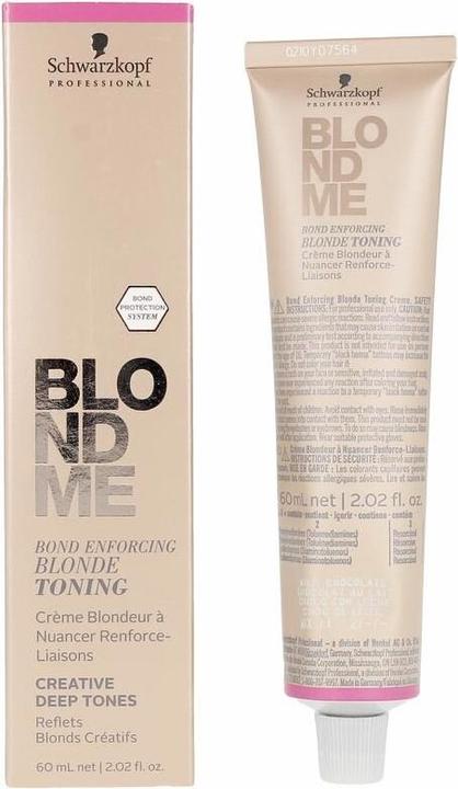Image du produit Schwarzkopf BLONDME blonde toning #milk chocolat 60 ml (Marron clair)