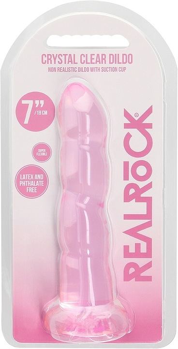 Image du produit RealRock 7" / 17cm Non Realistic Dildo Suction Cup