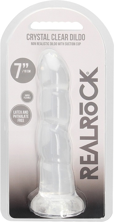 Image du produit RealRock 7" / 17cm Non Realistic Dildo Suction Cup
