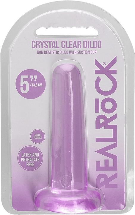 Produktbild RealRock Non Realistic Dildo With Suction Cup 5,3" / 13,5cm